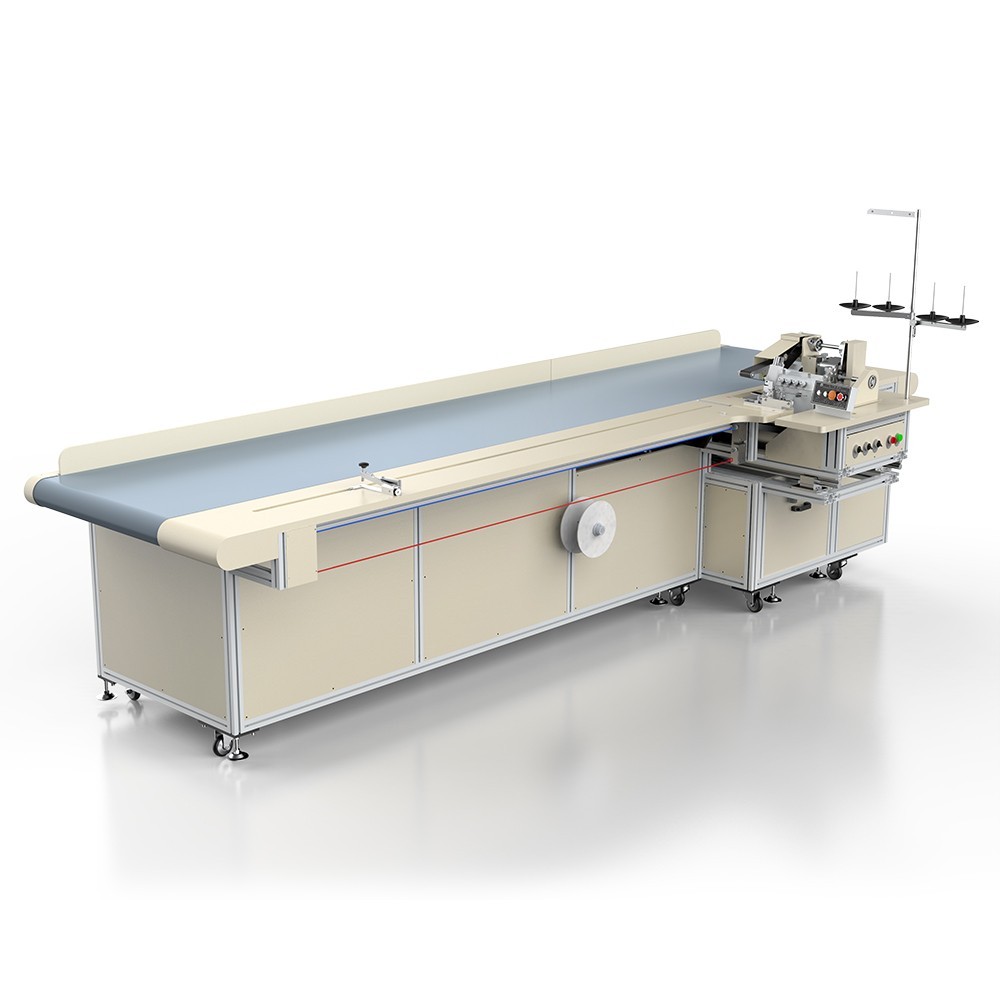 Computer Curtain Joint Overlock Stitching Machine