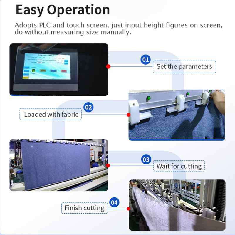 Curtain Final Height Cutting Machine