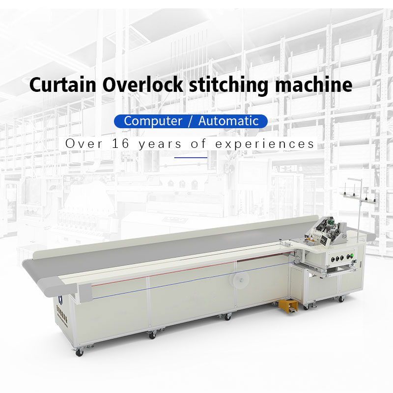 Curtain Overlock Stitching Machine