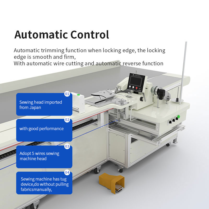 Curtain Overlock Stitching Machine