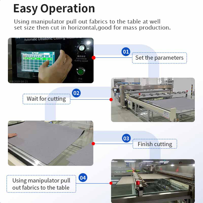 X+Y Ultrasonic Roller Blinds Cutting Machine