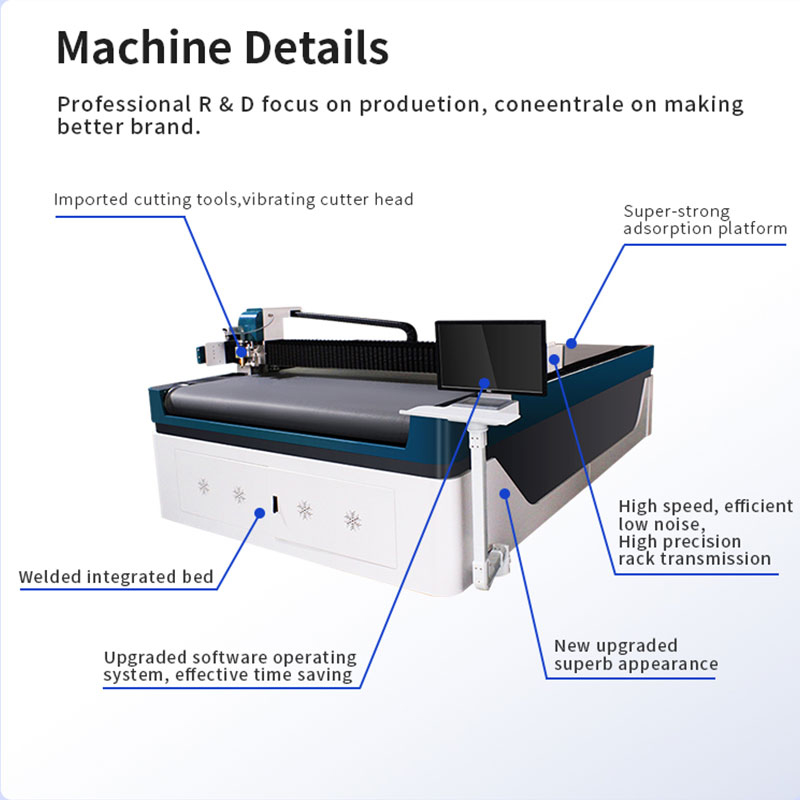 Automatic CNC Oscillating Knife Cutting Machine