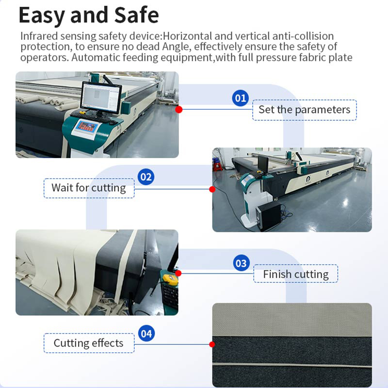 Automatic CNC Oscillating Knife Cutting Machine