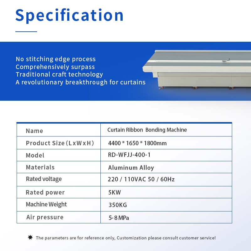 Seamless Curtain Ribbon Welding Machine