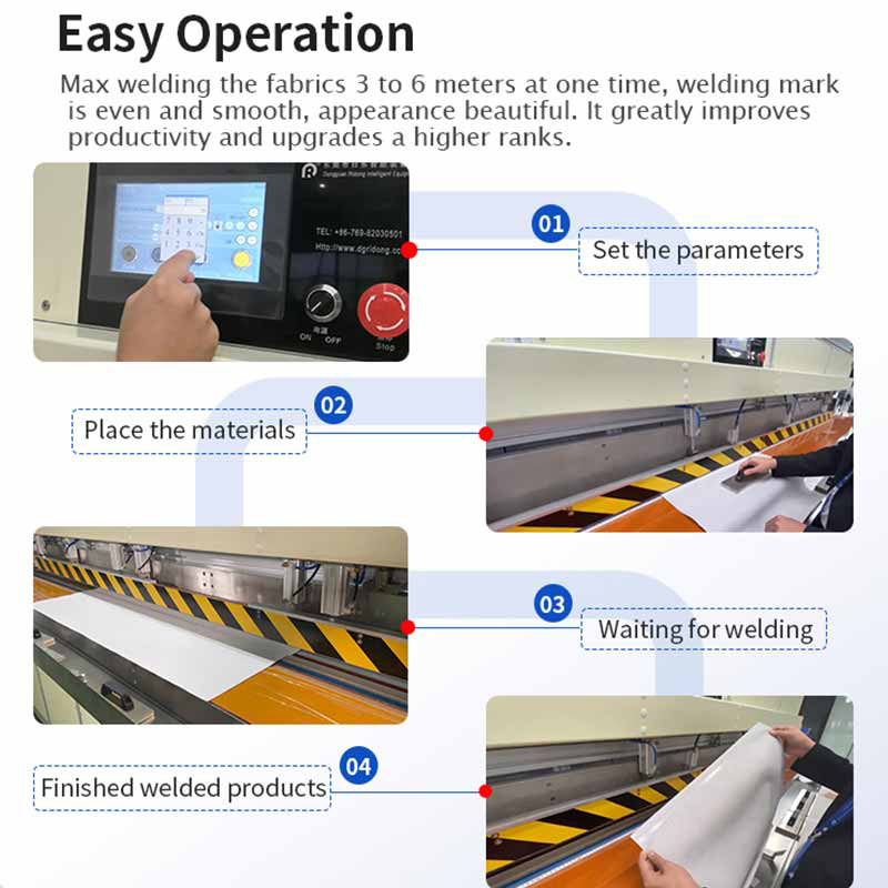 Roller Blinds Fabrics Welding Machine